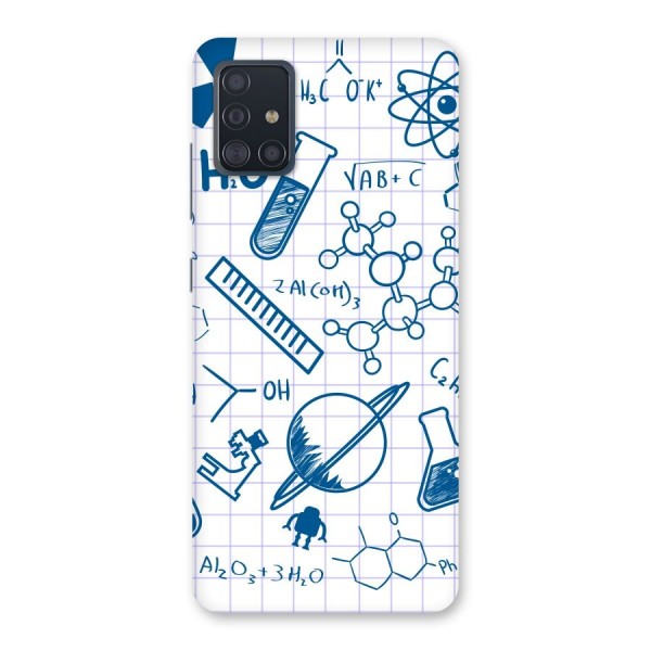 Science Notebook Back Case for Galaxy A51