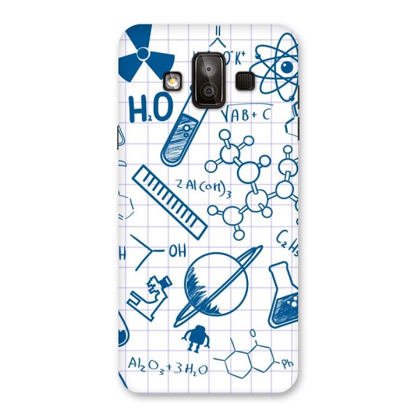 Science Notebook Back Case for Galaxy J7 Duo