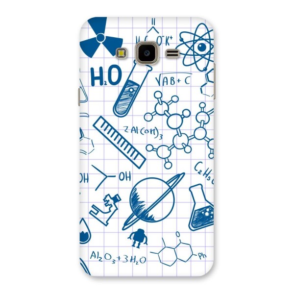 Science Notebook Back Case for Galaxy J7 Nxt