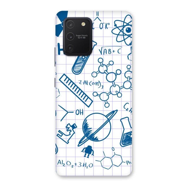 Science Notebook Back Case for Galaxy S10 Lite