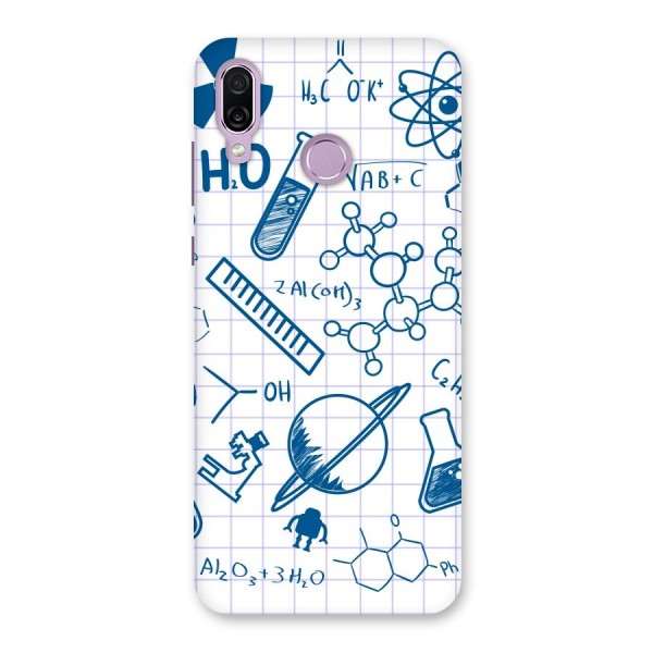 Science Notebook Back Case for Honor Play