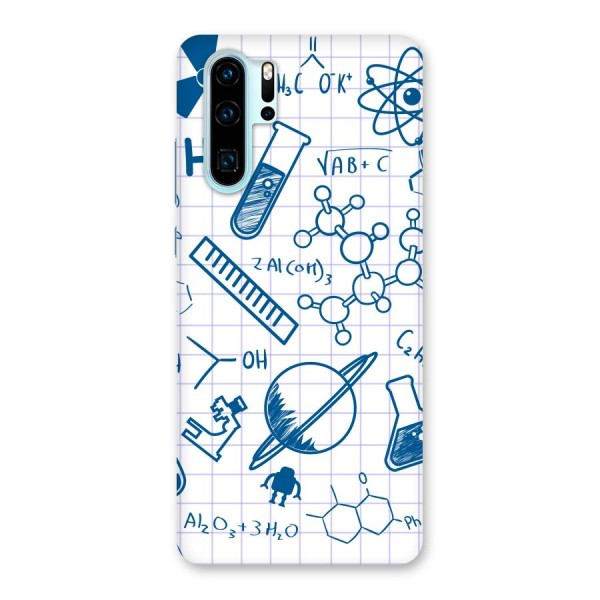 Science Notebook Back Case for Huawei P30 Pro