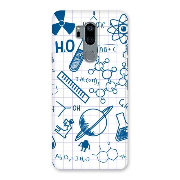 Science Notebook Back Case for LG G7