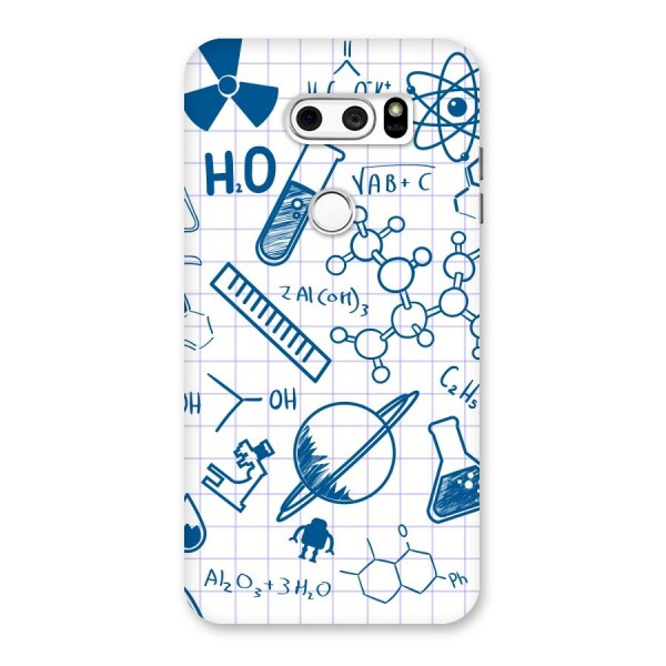 Science Notebook Back Case for LG V30