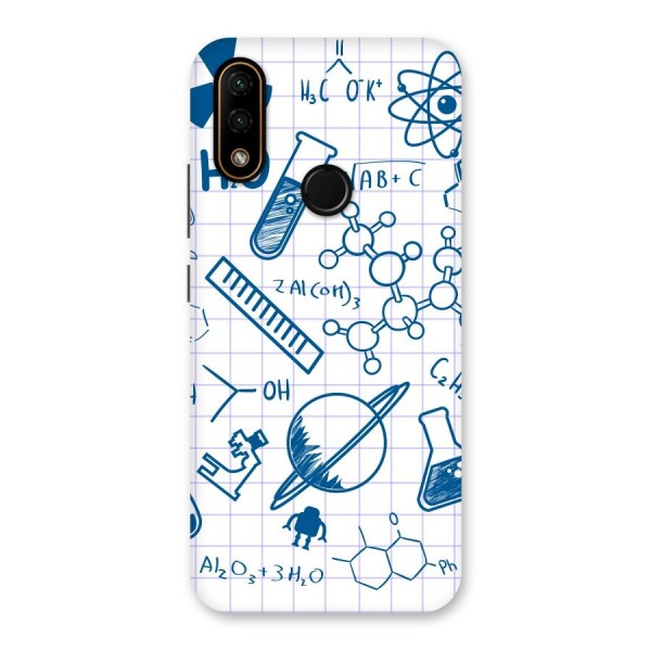 Science Notebook Back Case for Lenovo A6 Note