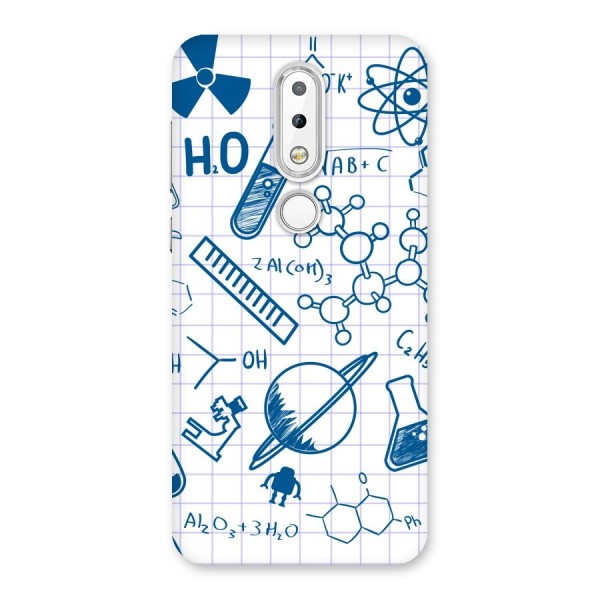 Science Notebook Back Case for Nokia 6.1 Plus
