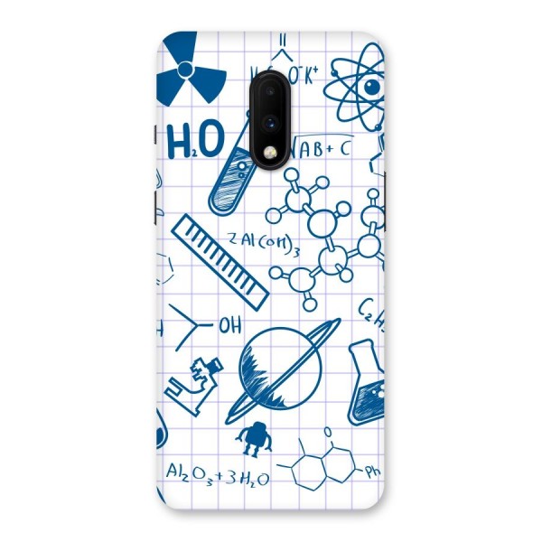 Science Notebook Back Case for OnePlus 7