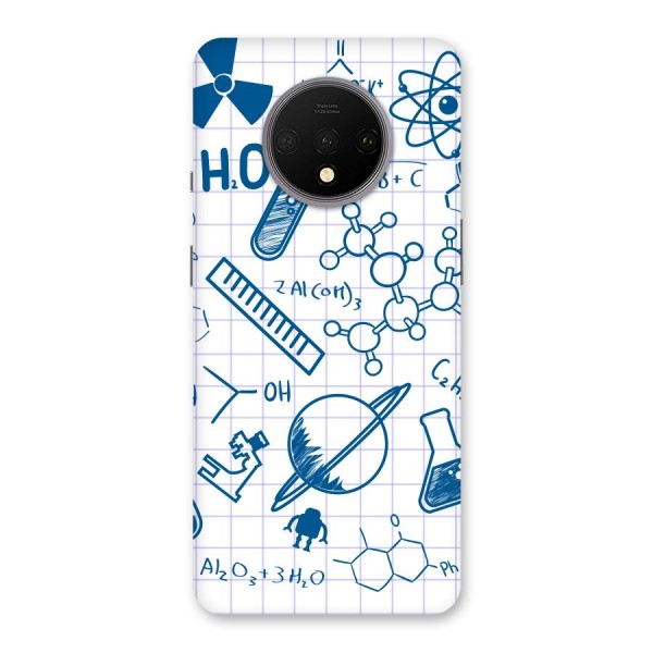 Science Notebook Back Case for OnePlus 7T