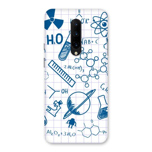 Science Notebook Back Case for OnePlus 7 Pro