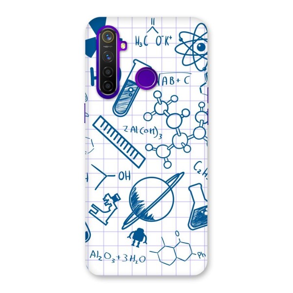 Science Notebook Back Case for Realme 5 Pro