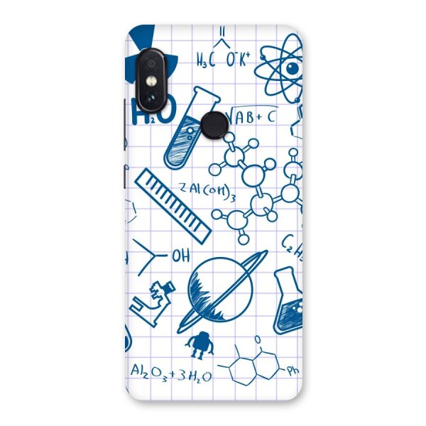 Science Notebook Back Case for Redmi Note 5 Pro
