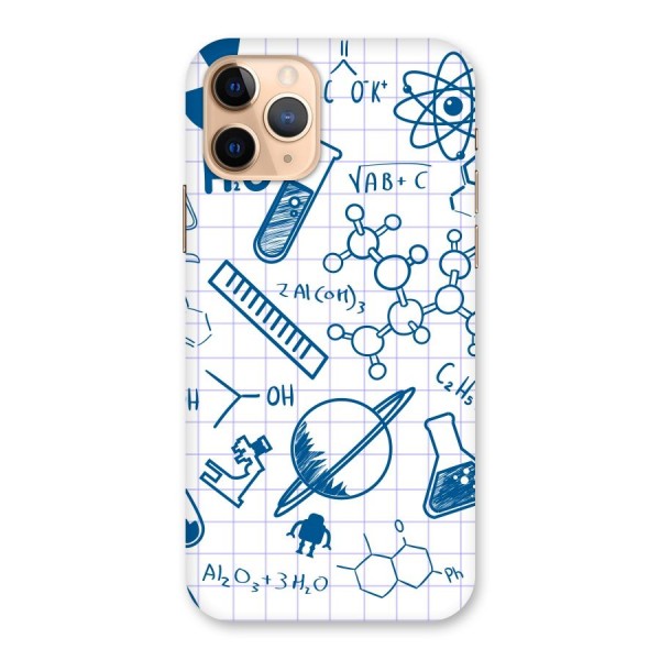 Science Notebook Back Case for iPhone 11 Pro
