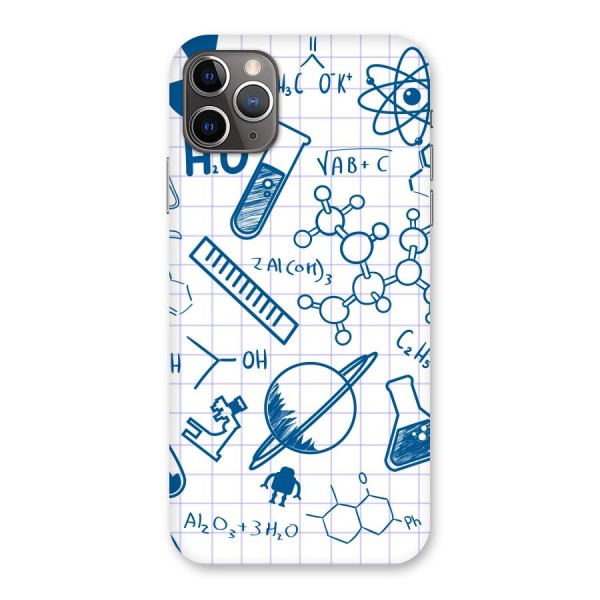 Science Notebook Back Case for iPhone 11 Pro Max