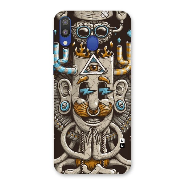 Sculpture Design Back Case for Galaxy M20