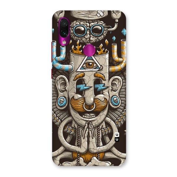 Sculpture Design Back Case for Redmi Note 7 Pro