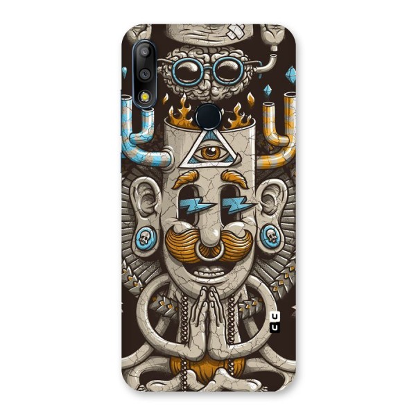 Sculpture Design Back Case for Zenfone Max Pro M2