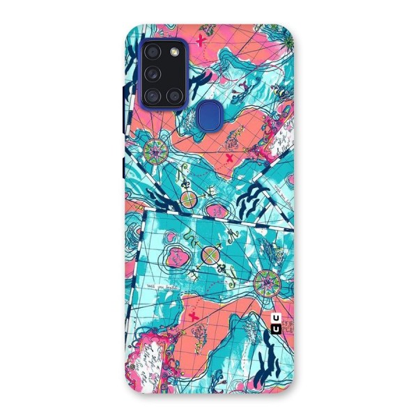 Sea Adventure Back Case for Galaxy A21s