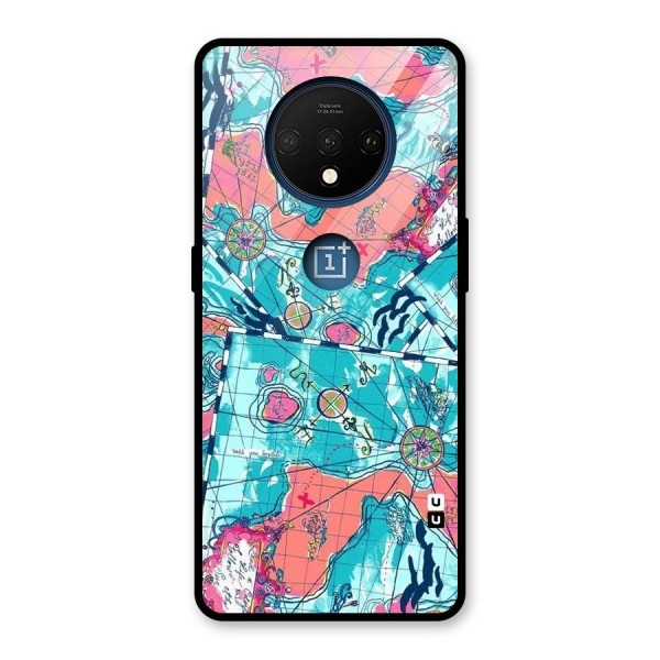 Sea Adventure Glass Back Case for OnePlus 7T