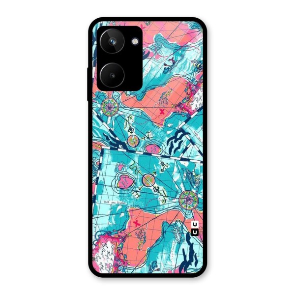 Sea Adventure Glass Back Case for Realme 10