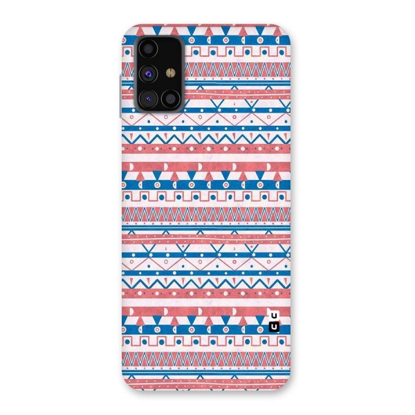Seamless Ethnic Pattern Back Case for Galaxy M31s