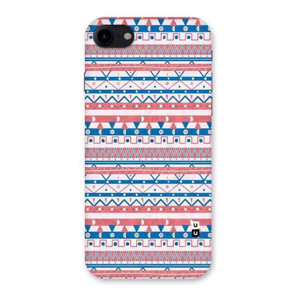 Seamless Ethnic Pattern Back Case for iPhone SE 2020