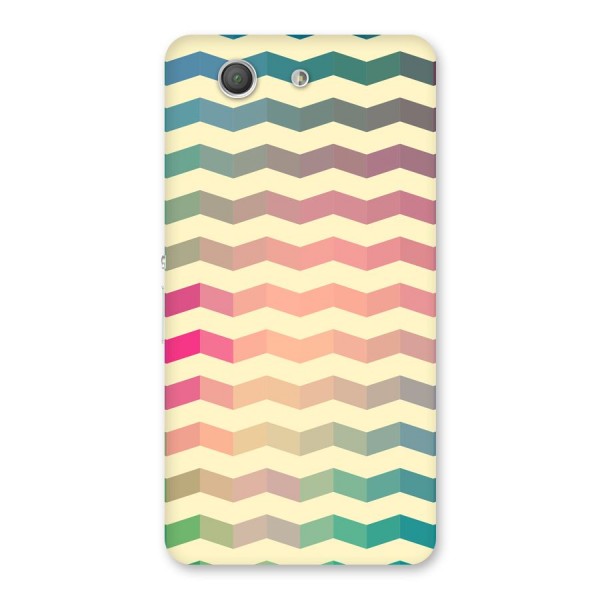 Seamless ZigZag Design Back Case for Xperia Z3 Compact