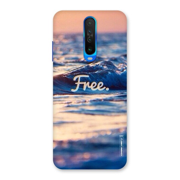 Set Yourself Free Back Case for Poco X2