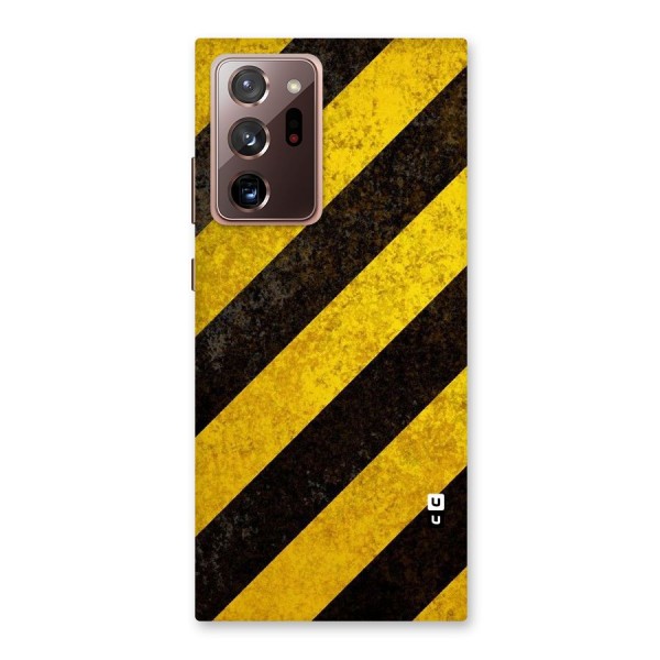 Shaded Yellow Stripes Back Case for Galaxy Note 20 Ultra