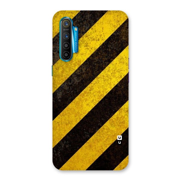 Shaded Yellow Stripes Back Case for Realme XT