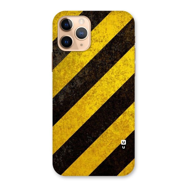 Shaded Yellow Stripes Back Case for iPhone 11 Pro