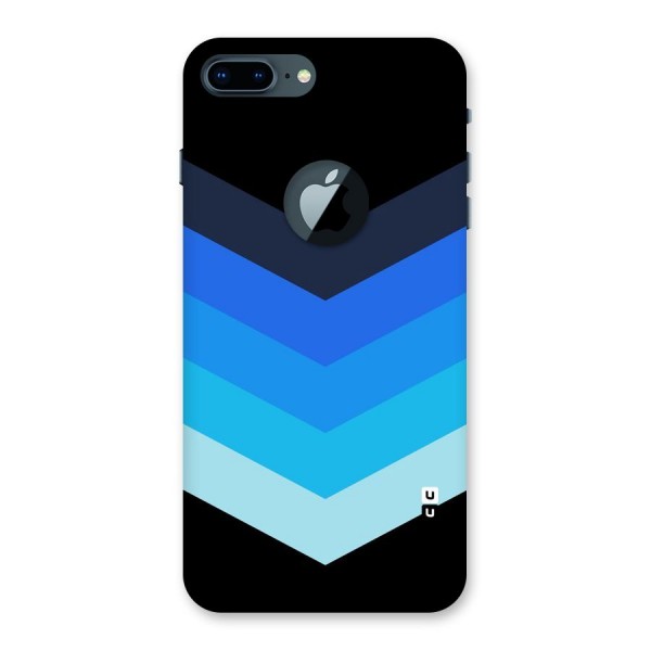 Shades Colors Back Case for iPhone 7 Plus Logo Cut