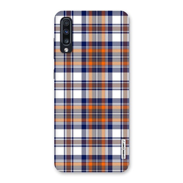 Shades Of Check Back Case for Galaxy A70