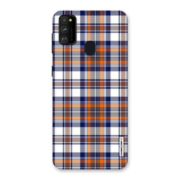 Shades Of Check Back Case for Galaxy M30s