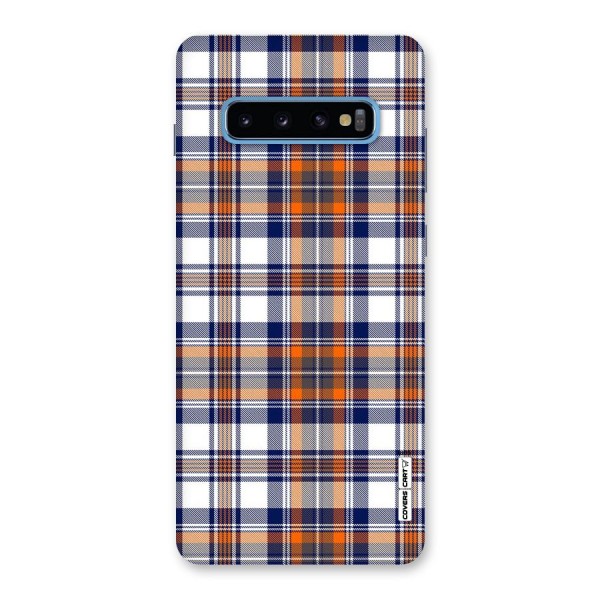 Shades Of Check Back Case for Galaxy S10 Plus