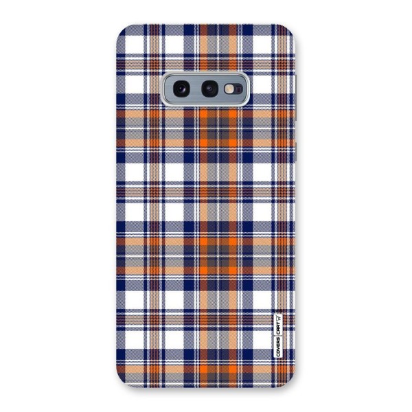 Shades Of Check Back Case for Galaxy S10e