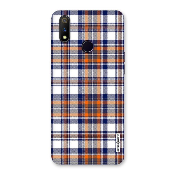 Shades Of Check Back Case for Realme 3 Pro