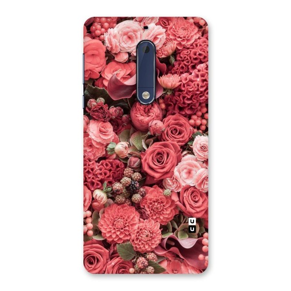 Shades Of Peach Back Case for Nokia 5
