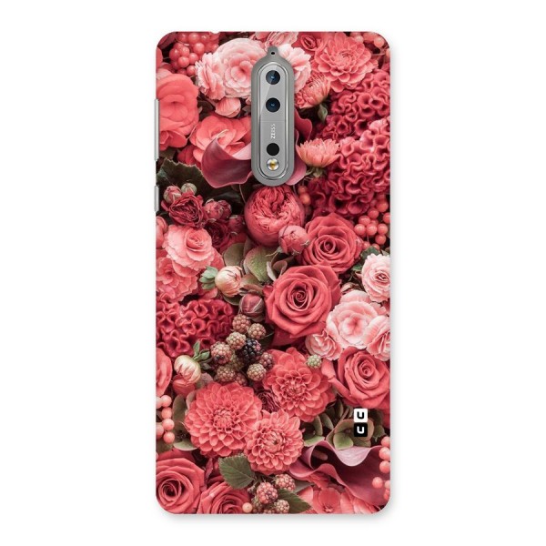 Shades Of Peach Back Case for Nokia 8