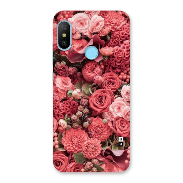 Shades Of Peach Back Case for Redmi 6 Pro