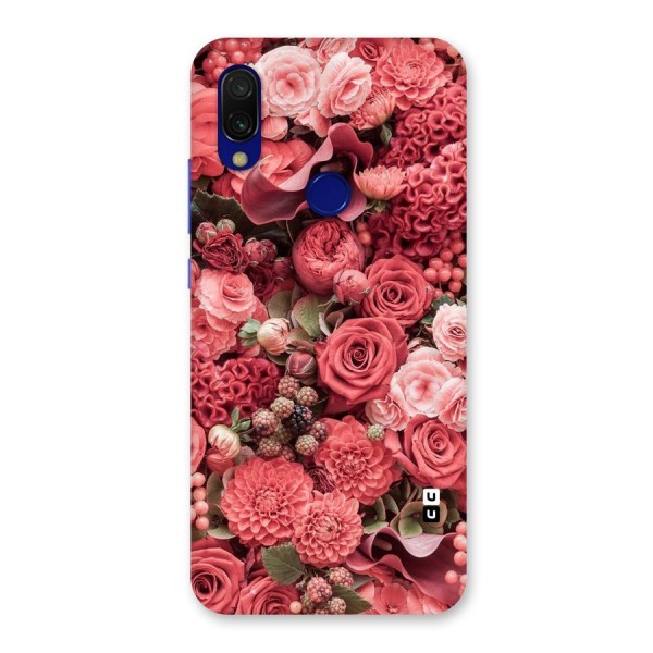 Shades Of Peach Back Case for Redmi 7