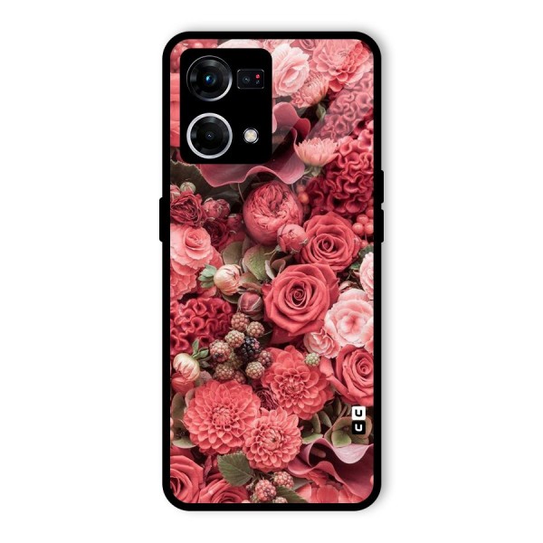 Shades Of Peach Glass Back Case for Oppo F21 Pro 4G