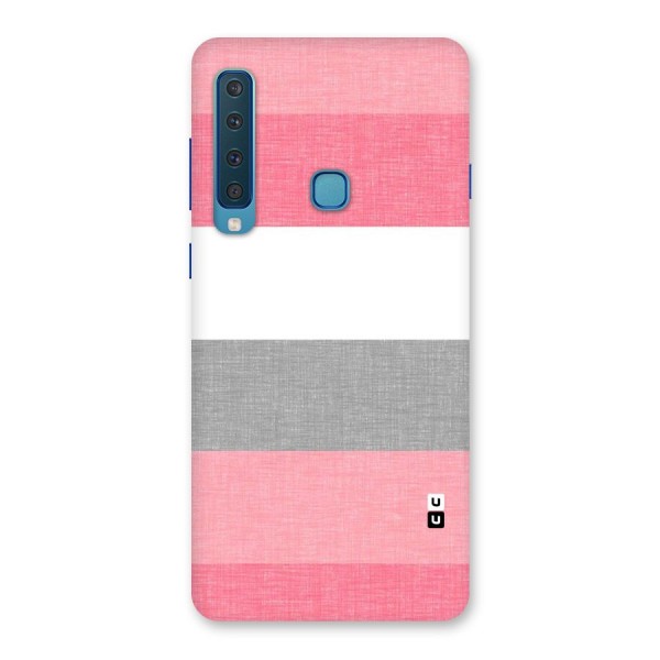 Shades Pink Stripes Back Case for Galaxy A9 (2018)