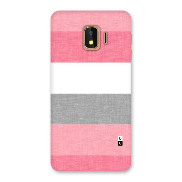 Shades Pink Stripes Back Case for Galaxy J2 Core