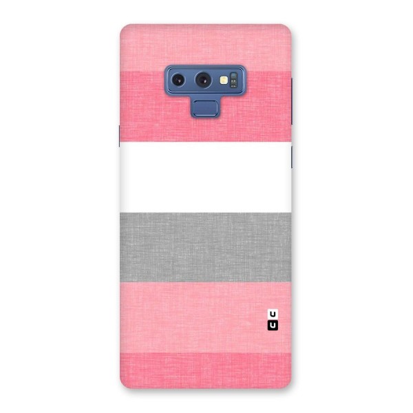 Shades Pink Stripes Back Case for Galaxy Note 9