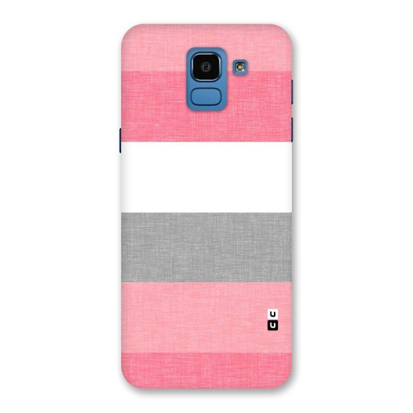 Shades Pink Stripes Back Case for Galaxy On6