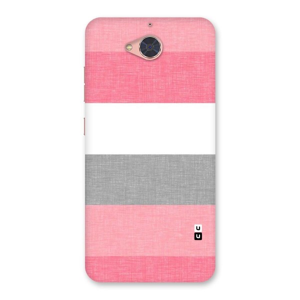 Shades Pink Stripes Back Case for Gionee S6 Pro