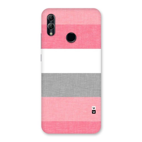 Shades Pink Stripes Back Case for Honor 10 Lite