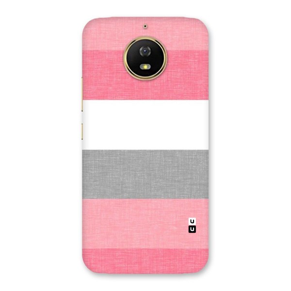 Shades Pink Stripes Back Case for Moto G5s