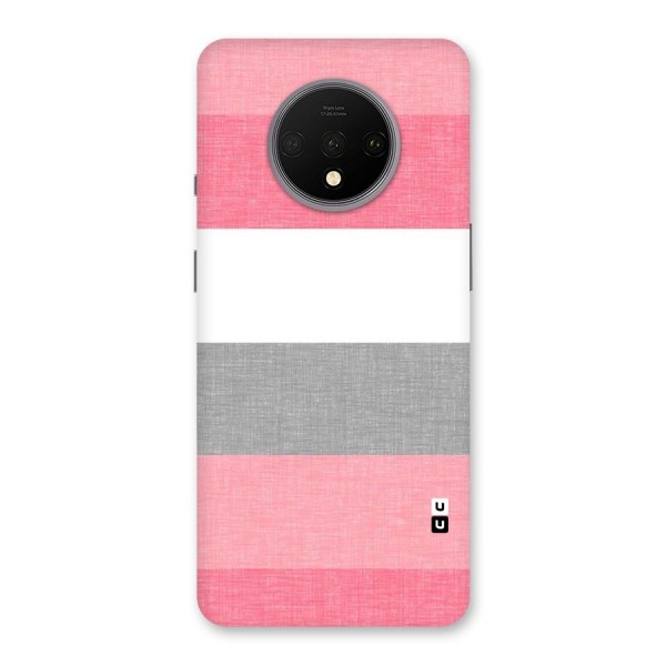 Shades Pink Stripes Back Case for OnePlus 7T