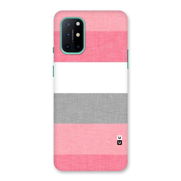 Shades Pink Stripes Back Case for OnePlus 8T